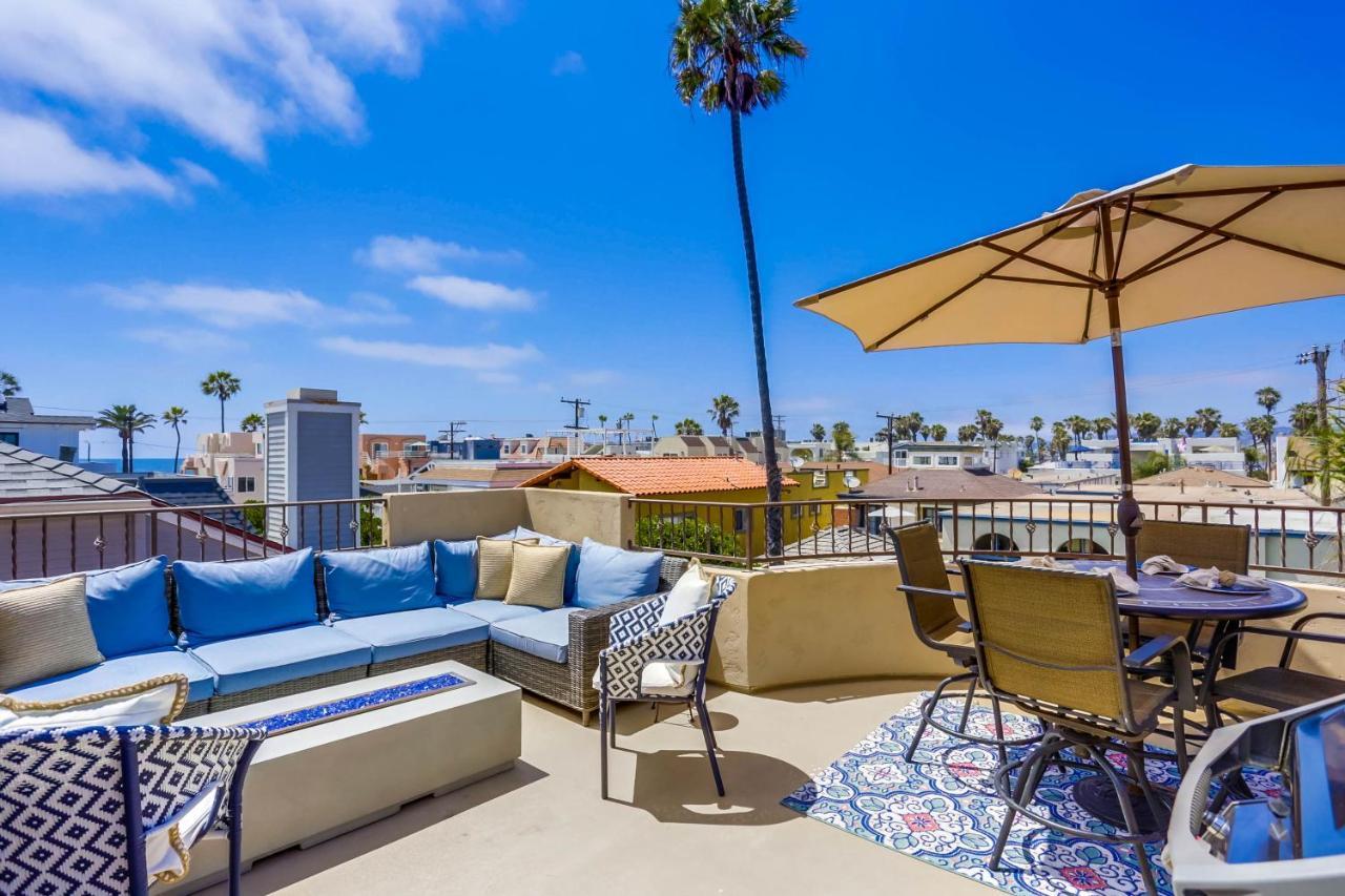 Stunning Ocean View Home W Rooftop Terrace, Firepit, Fast Wifi, Ac & Parking! San Diego Buitenkant foto