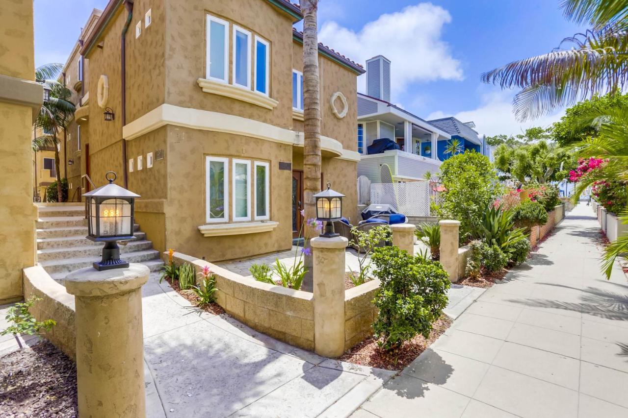 Stunning Ocean View Home W Rooftop Terrace, Firepit, Fast Wifi, Ac & Parking! San Diego Buitenkant foto