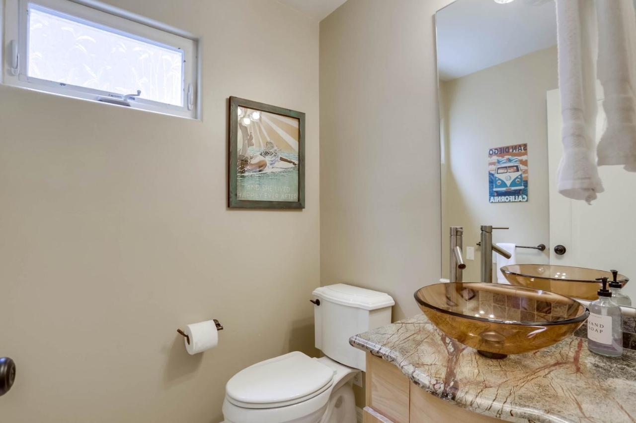 Stunning Ocean View Home W Rooftop Terrace, Firepit, Fast Wifi, Ac & Parking! San Diego Buitenkant foto