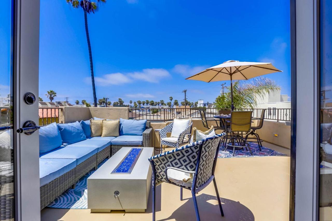 Stunning Ocean View Home W Rooftop Terrace, Firepit, Fast Wifi, Ac & Parking! San Diego Buitenkant foto